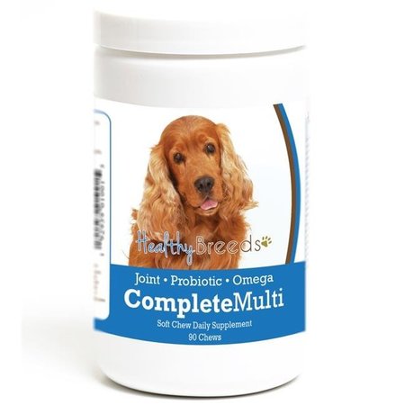HEALTHY BREEDS Healthy Breeds 192959010015 Cocker Spaniel all in one Multivitamin Soft Chew - 90 Count 192959010015